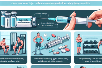 Casos donde Methandienone inyectables no da resultados