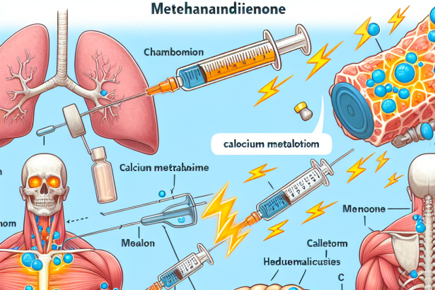 Cómo afecta Methandienone inyectables al metabolismo del calcio