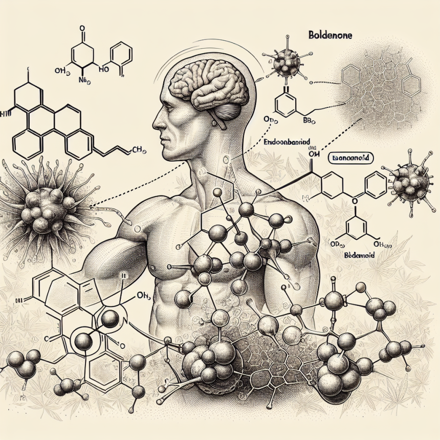 ¿Puede Boldenona alterar el sistema endocannabinoide?
