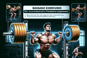 Qué ejercicios básicos se potencian con Trenbolone