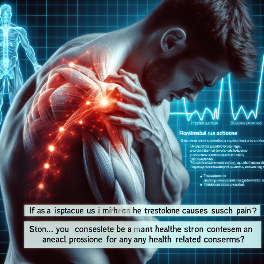 ¿Qué hacer si Trestolone te produce dolor muscular?