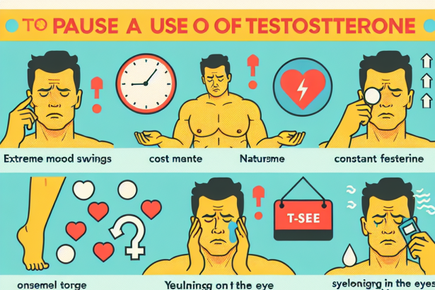 Qué señales indican que debes pausar el uso de Testosterona