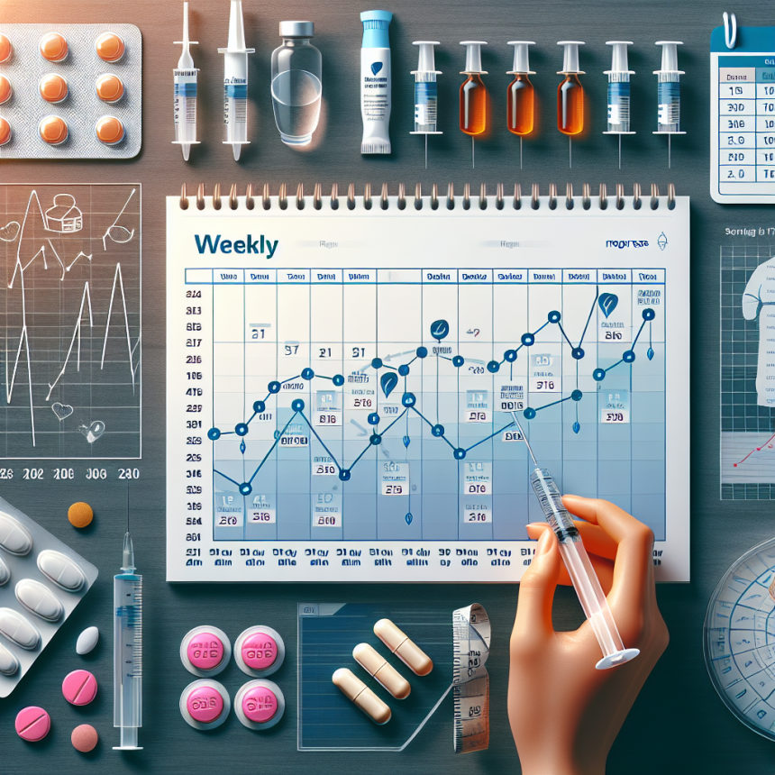 Cómo evaluar tus progresos semanales con Inyecciones y pastillas para adelgazar