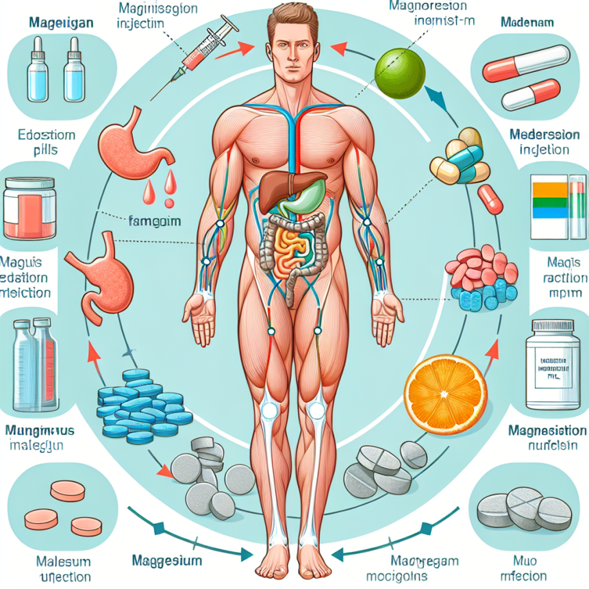 Cómo influye Inyecciones y pastillas para adelgazar en el metabolismo del magnesio