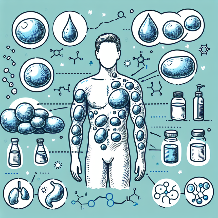 Cuánto líquido se retiene usando Hormona del crecimiento