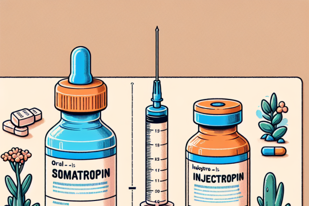 Diferencias entre Somatropina oral e inyectable