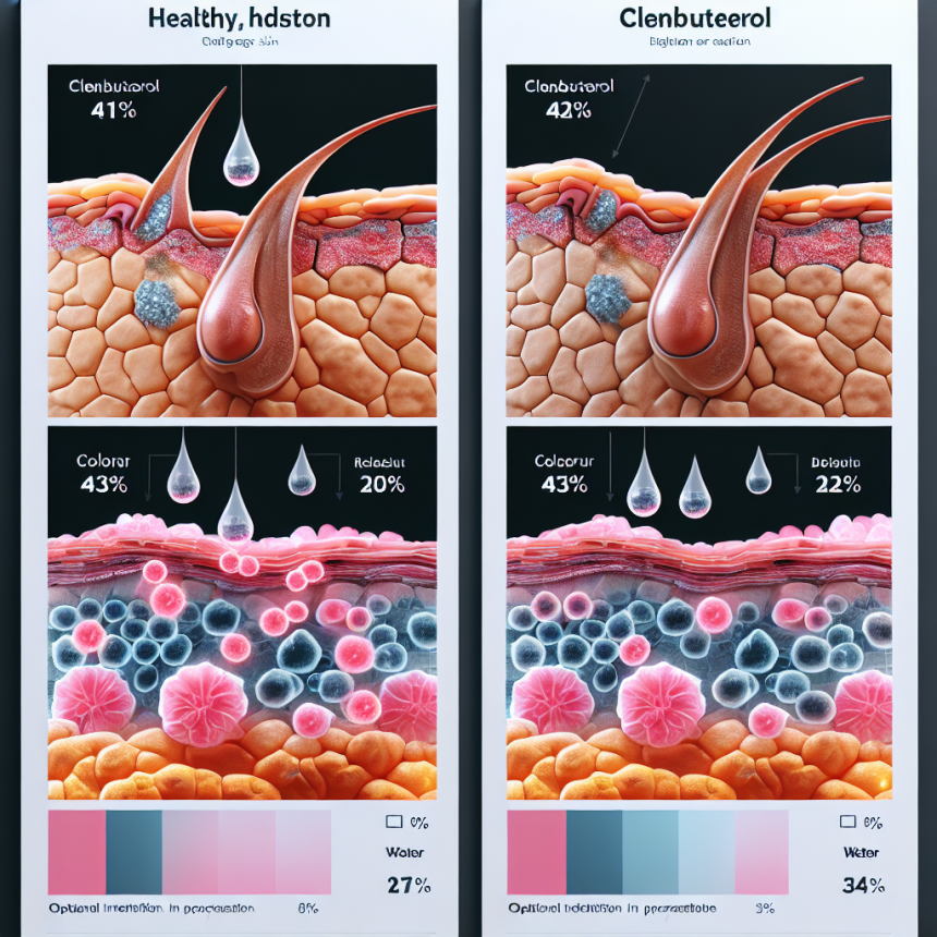 Efectos sobre la piel tras usar Clenbuterol