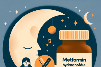 Metformin Hydrochlorid y control del apetito nocturno