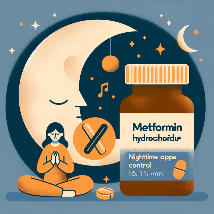 Metformin Hydrochlorid y control del apetito nocturno