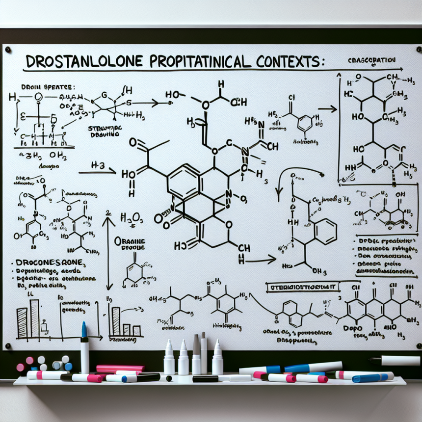Propionato de drostanolona en contextos clínicos: origen y usos