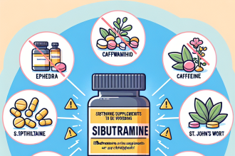 Qué suplementos debes evitar al tomar Sibutramine