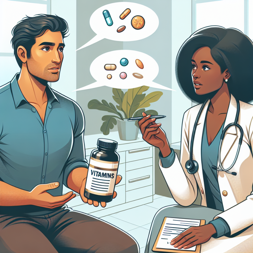Cómo explicar a un médico que usas Vitamines