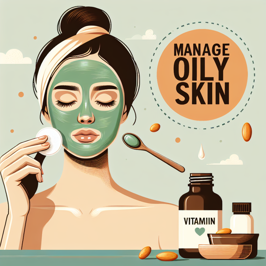 Cómo gestionar la piel grasa con Vitamines