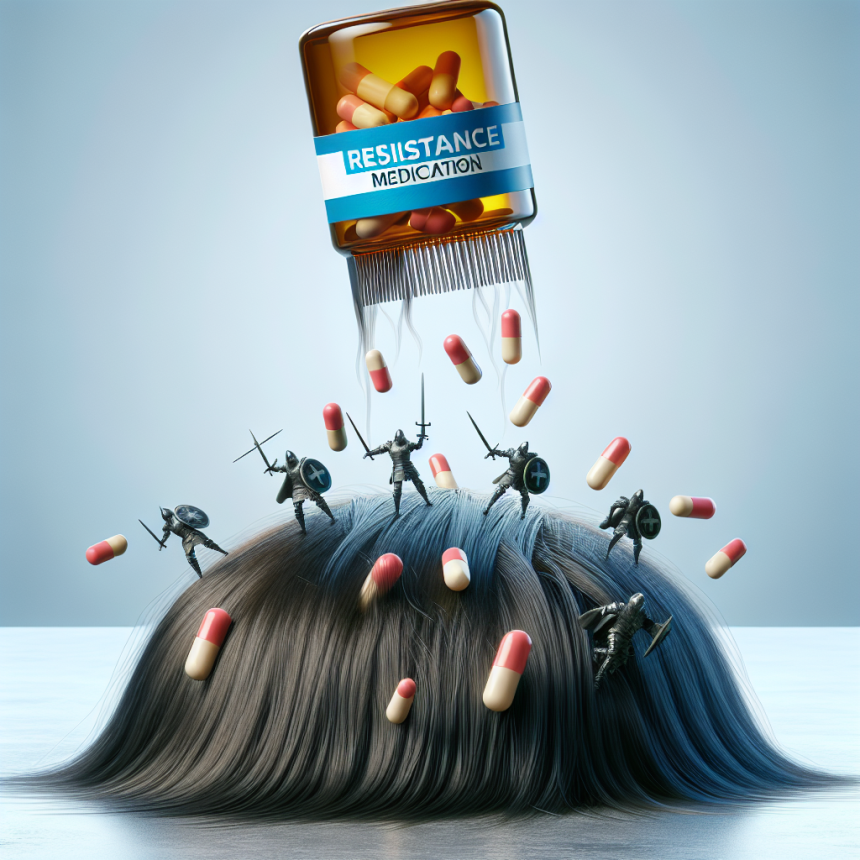 ¿Puede Medicamentos de resistencia causar caída del cabello?