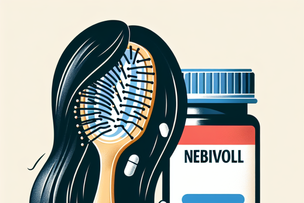 ¿Puede Nebivolol causar caída del cabello?
