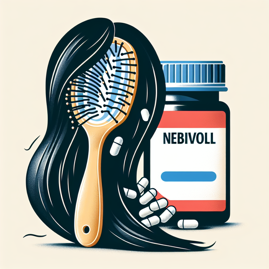 ¿Puede Nebivolol causar caída del cabello?