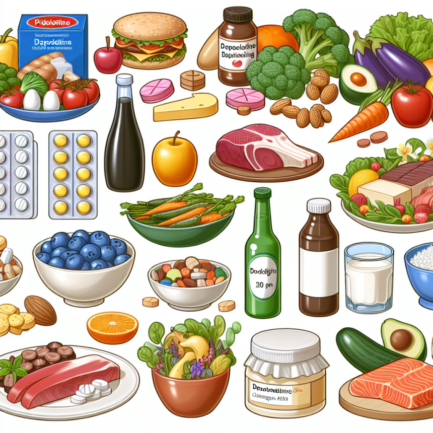 Qué alimentos pueden interferir con la absorción de Dapoxetine (Priligy)