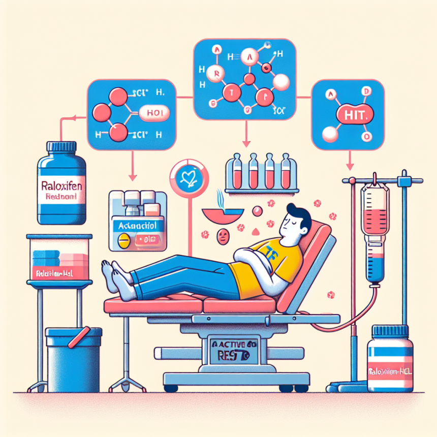 Qué papel juega el descanso activo con Raloxifen-HCl