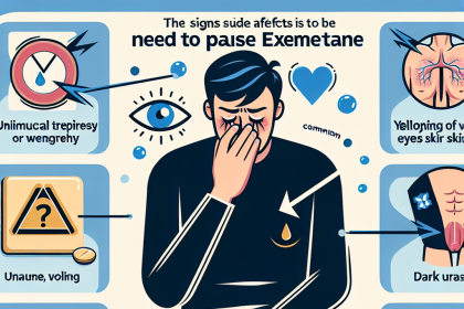 Qué señales indican que debes pausar el uso de Exemestane