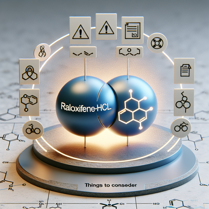 Raloxifen-HCl y ciclos cruzados: qué tener en cuenta