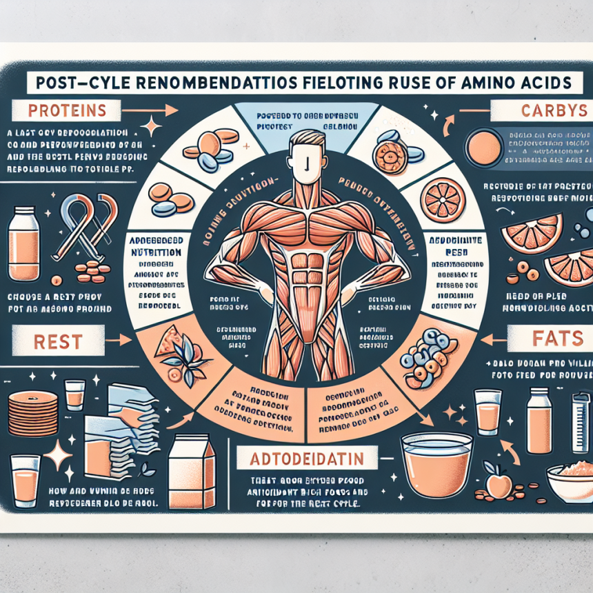 Recomendaciones post-ciclo tras el uso de Aminoácidos