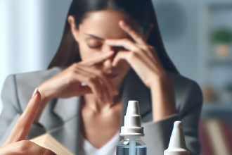 Aerosoles nasales y dificultad para concentrarse