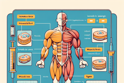 Cómo afecta Insulina a la fuerza isométrica