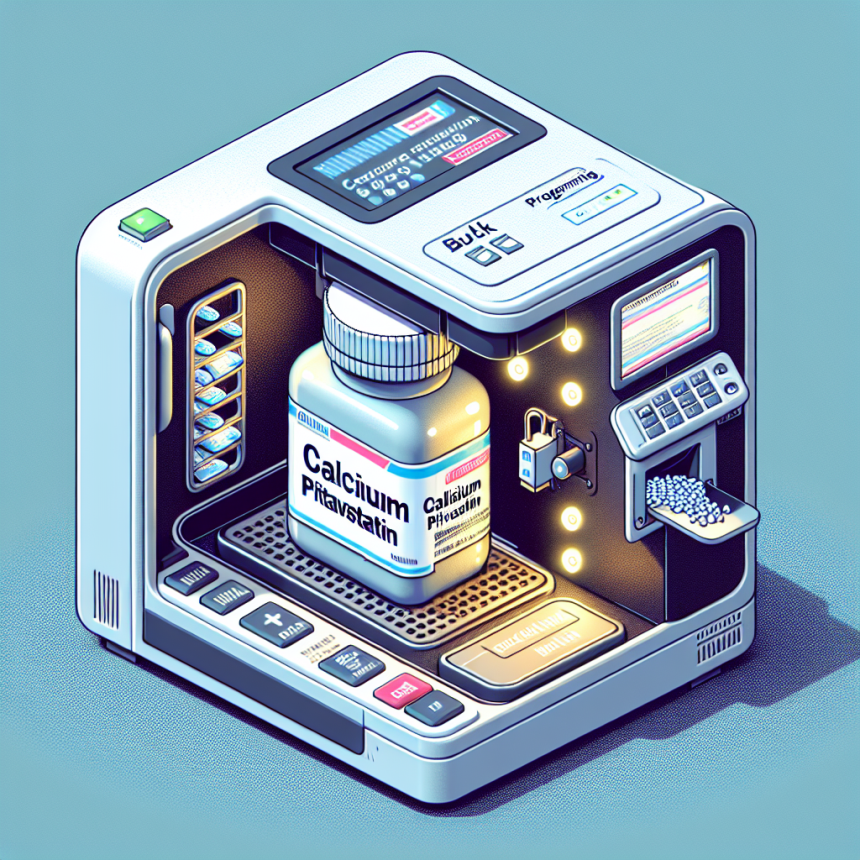 Cómo programar un mini bulk con Pitavastatina cálcica