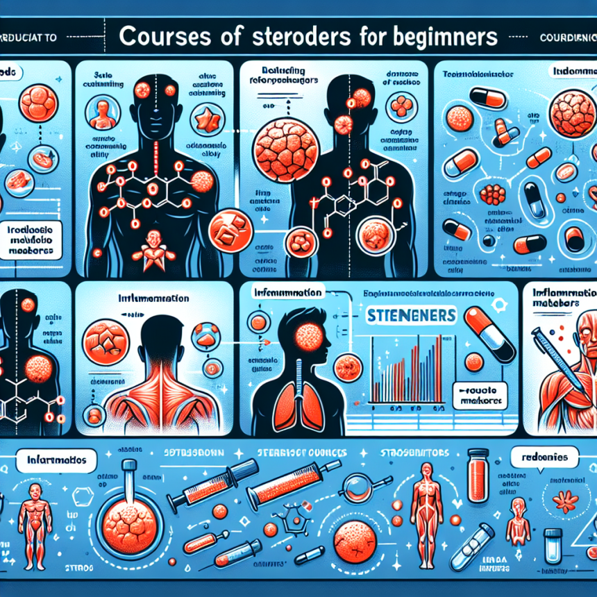 Cursos de esteroides para principiantes y reducción de marcadores inflamatorios