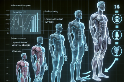 Cursos de esteroides para secado y modelado corporal (aumento de masa magra) y cambios en la voz