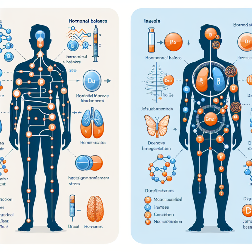 Diferencias en resultados al usar Estrés y equilibrio hormonal con y sin insulina