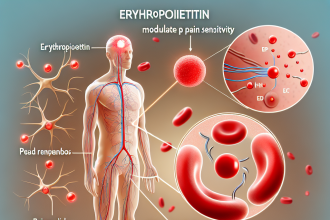 ¿Erythropoietin altera la sensibilidad al dolor?