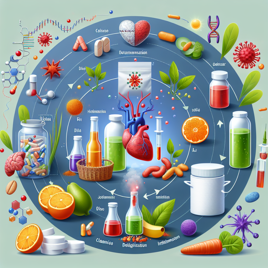 Limpieza y desintoxicación y reducción de marcadores inflamatorios