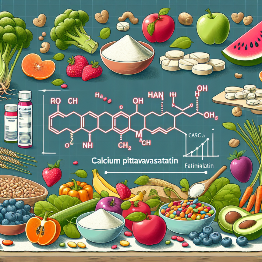 ¿Qué alimentos potenciarán los efectos de Pitavastatina cálcica?