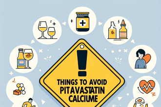 Qué evitar hacer justo después de tomar Pitavastatina cálcica