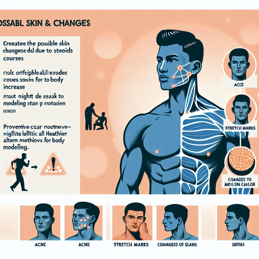 Qué hacer si Cursos de esteroides para secado y modelado corporal (aumento de masa magra) produce cambios en la piel