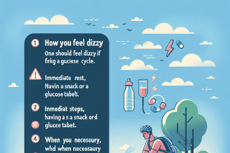 Qué hacer si sientes mareo durante un ciclo con Apoyo a la glucosa