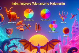 Qué hábitos mejoran la tolerancia a Halotestin